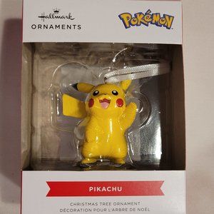 2021 Hallmark PIKACHU Pokemon Christmas Tree Ornament NIB